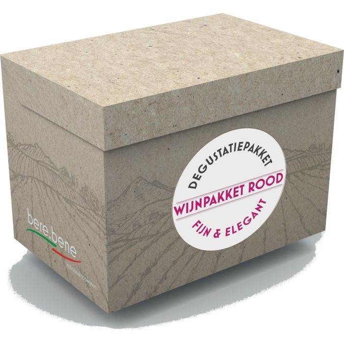 Wijnpakket Rood - Fijn & Elegant