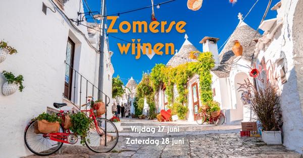 Zomerse wijnen 27 & 28 juni 2025