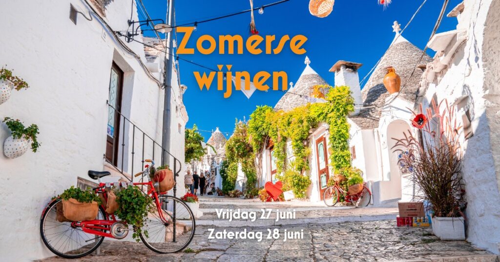 Degustatie Zomerse wijnen
