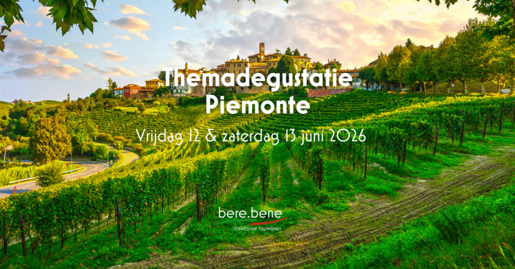 Themadegustatie Piemonte 12 & 13 juni 2026